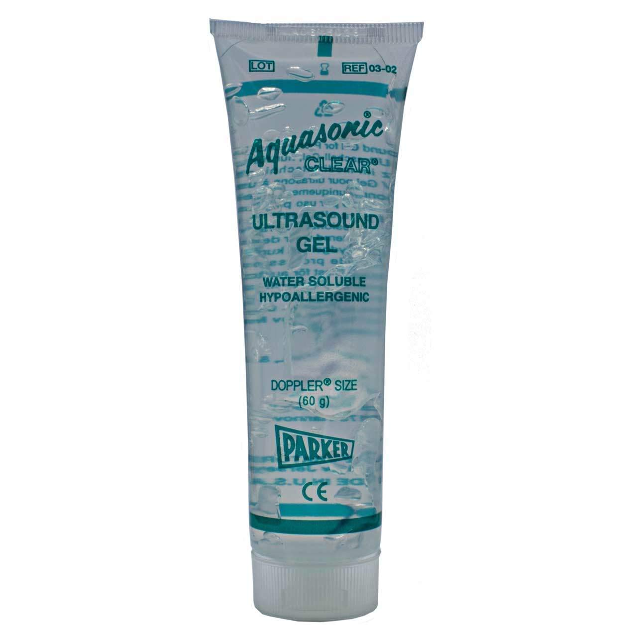 Parker  Aquasonic Ultrasound Gel 03-02 AQUASONIC CLEAR 60G TUBE